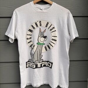 Vintage The Jetsons His Boy Astro T Shirt Single Stitch Made USA Sz Medium 1990